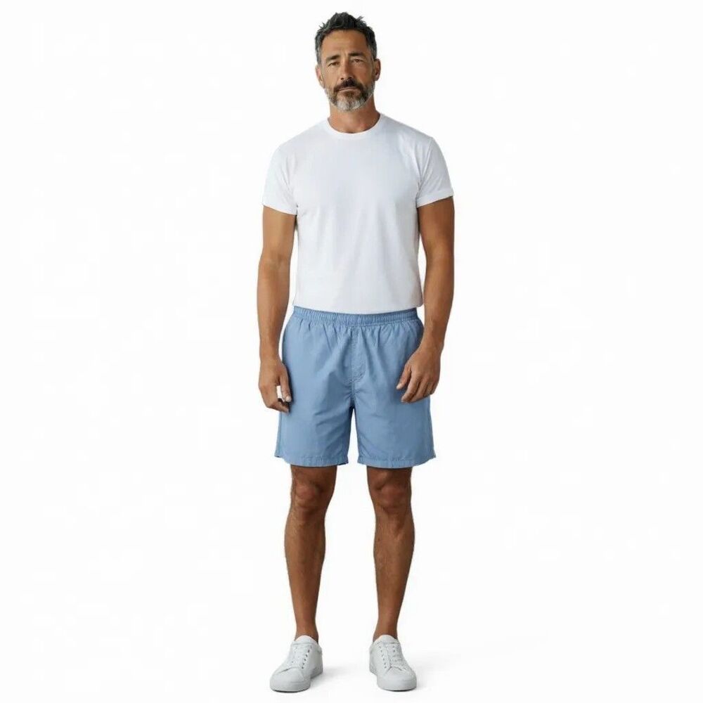 Chubbies Amphibious Hybrid Shorts Men Size Large Gym Swim Blue Unlined